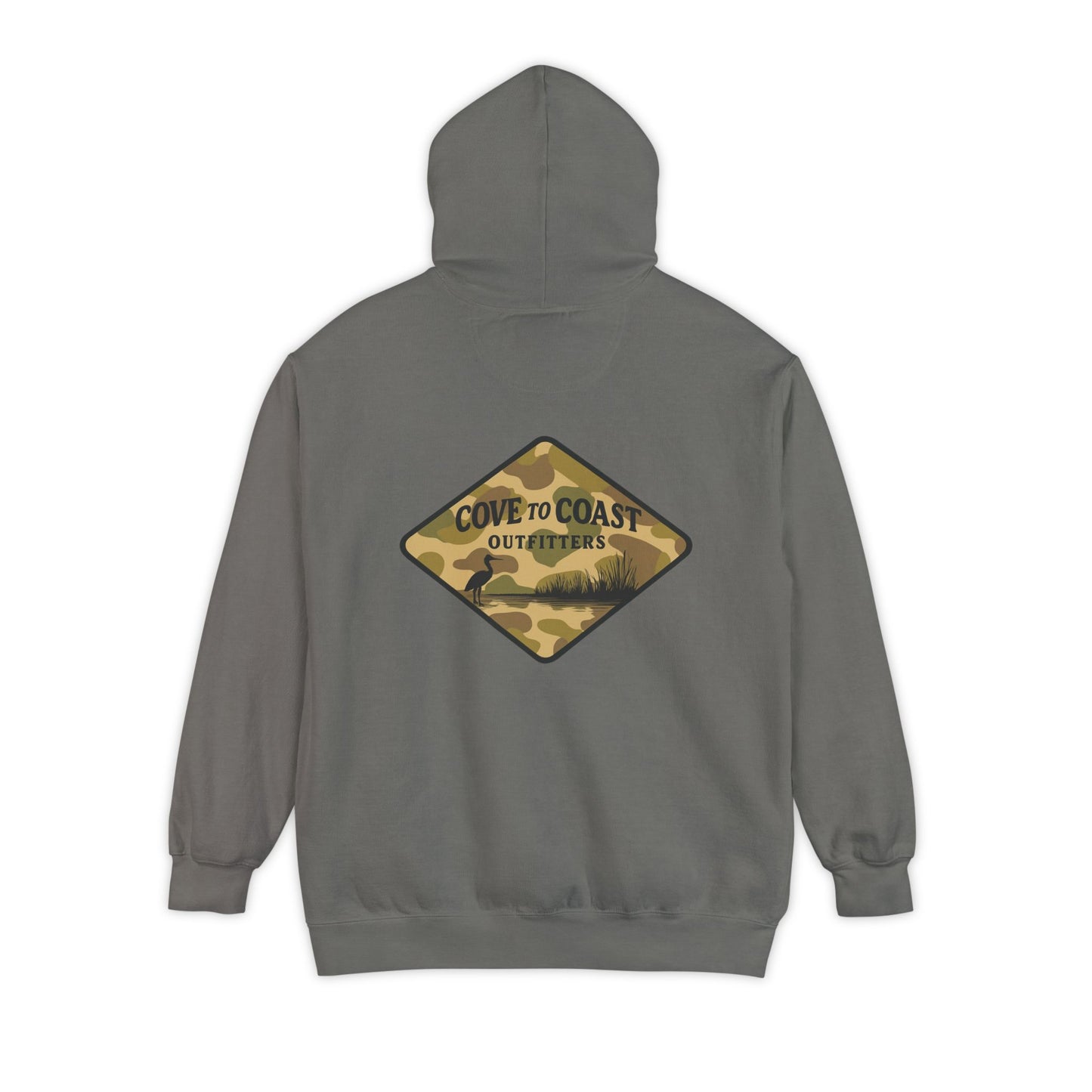 Old School Camo Badge Hoodie