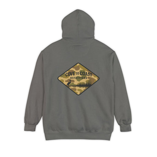 Old School Camo Badge Hoodie