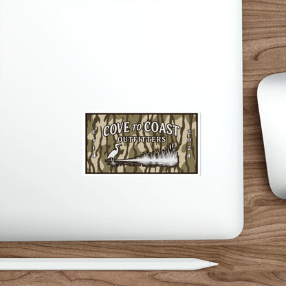 Camo Logo Sticker