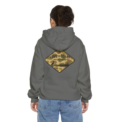 Old School Camo Badge Hoodie