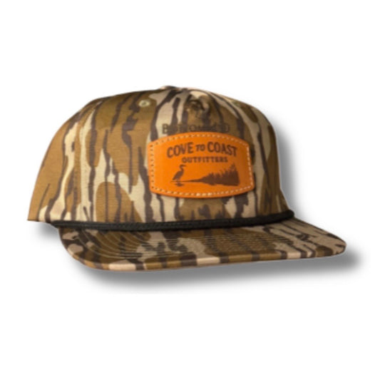 Mossy Oak Bottomland Tan Patch Hat