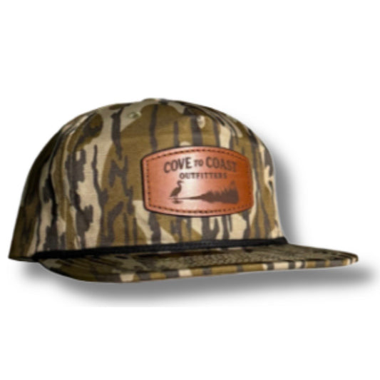 Mossy Oak Bottomland Brown Patch Hat