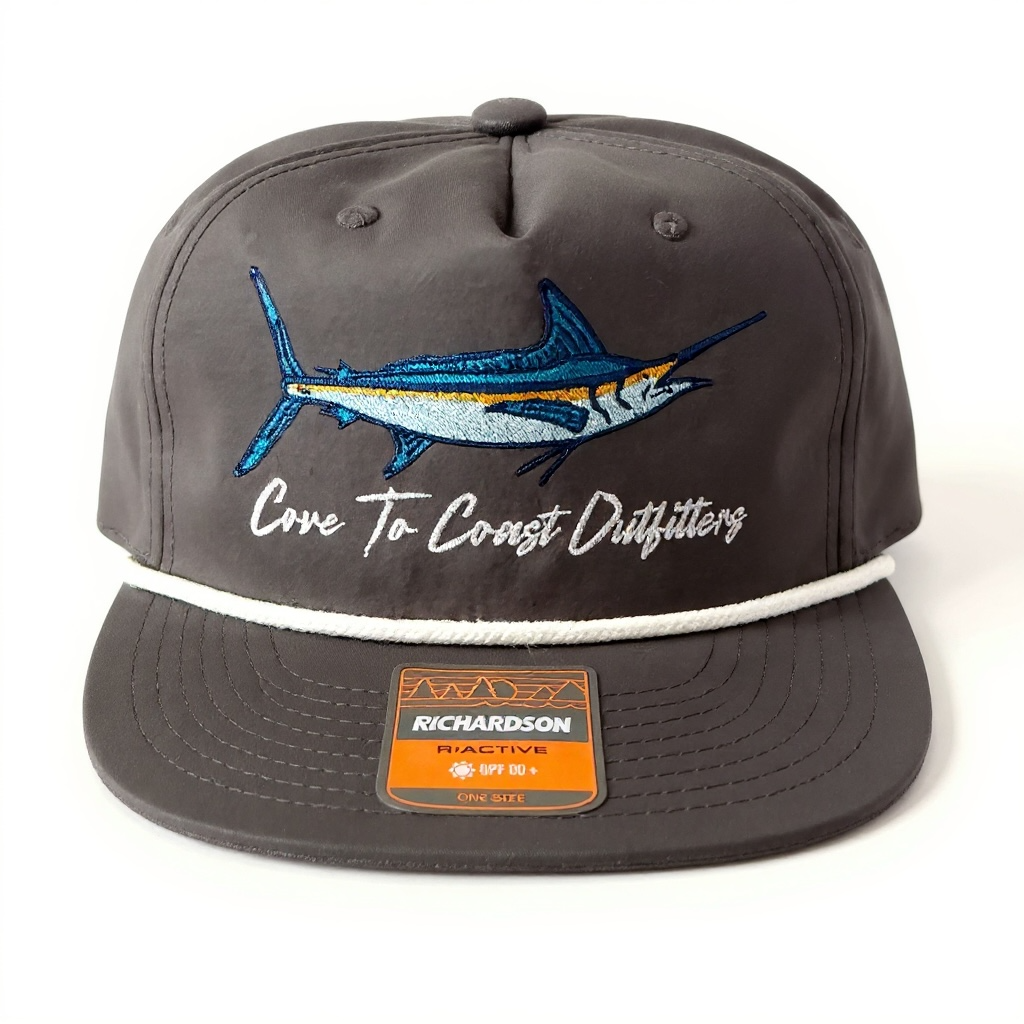 Marlin Patch Rope Hat
